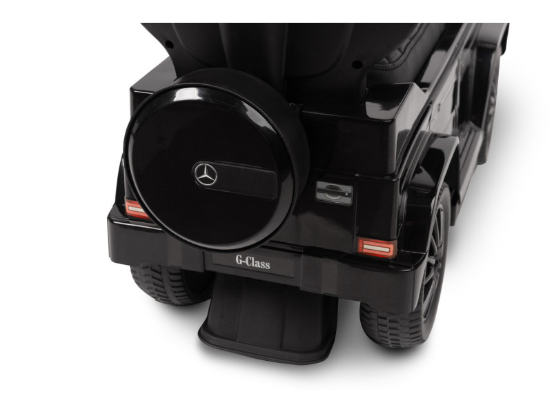 Машинка для катання Caretero (Toyz) Mercedes G350 D з батьківською ручкою Black, Фото 7