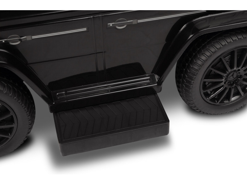 Машинка для катання Caretero (Toyz) Mercedes G350 D з батьківською ручкою Black, Фото 8