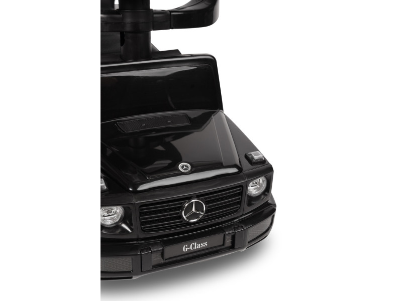 Машинка для катання Caretero (Toyz) Mercedes G350 D з батьківською ручкою Black, Фото 9