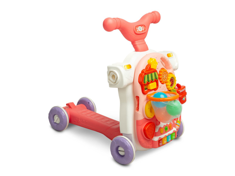 Каталка-ходунки багатофункціональний столик 5 в 1 TOYZ Pink, Фото 5