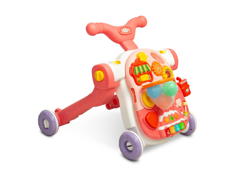 Каталка-ходунки багатофункціональний столик 5 в 1 TOYZ Pink, Фото 6