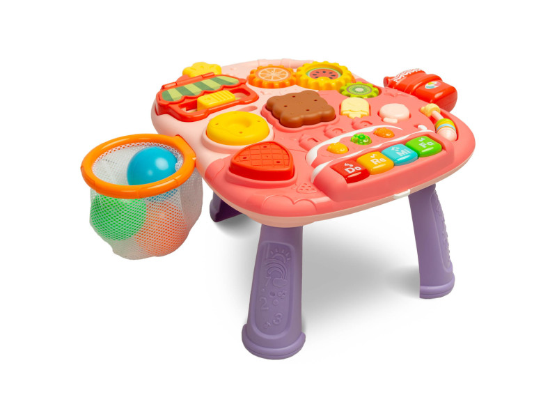 Каталка-ходунки багатофункціональний столик 5 в 1 TOYZ Pink, Фото 7