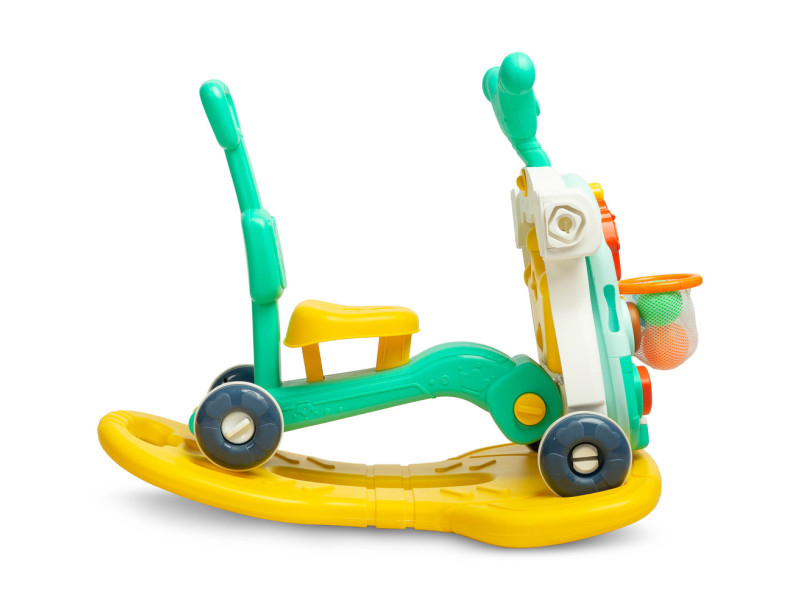 Каталка-ходунки багатофункціональний столик 5 в 1 TOYZ Turquoise, Фото 3