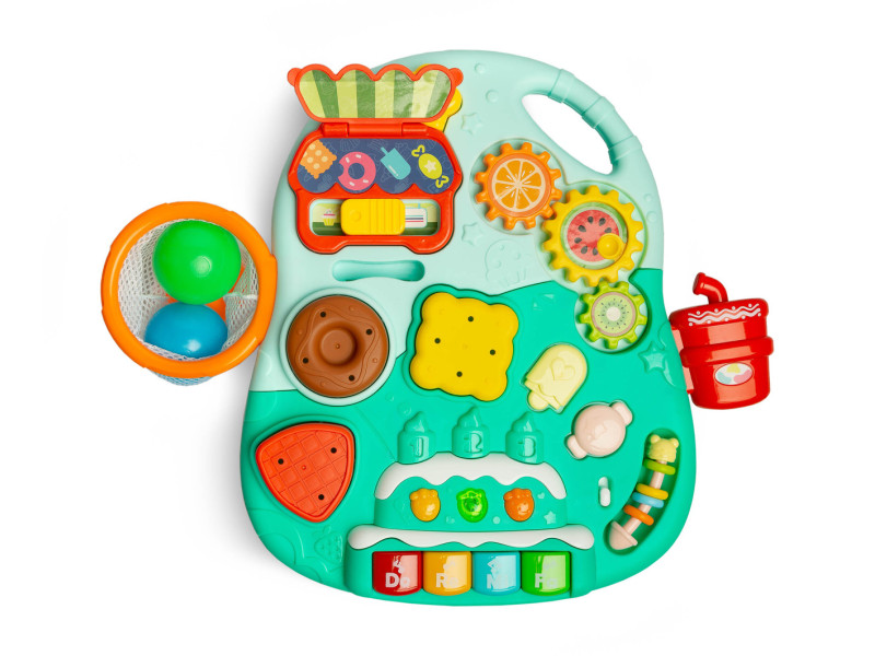 Каталка-ходунки багатофункціональний столик 5 в 1 TOYZ Turquoise, Фото 9