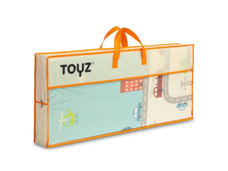 Дитячий двохсторонній термоковрик 200 х 180 см Toyz (Caretero) Автомобілі, Фото 8