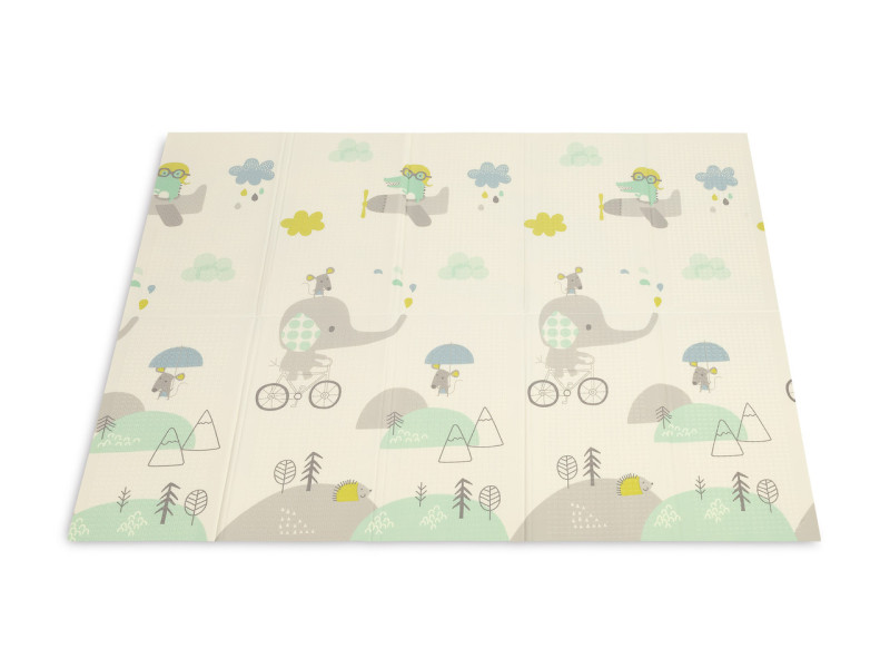 Детский двухсторонний термоковрик 200 х 180 см Toyz (Caretero) Сафарі, Фото 3