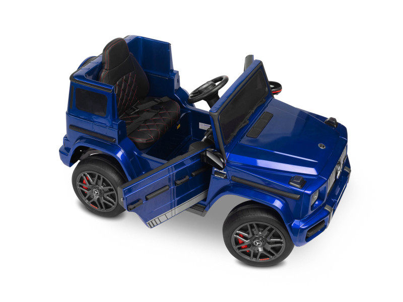 Детский електромобиль Caretero (Toyz) Mercedes Benz G63 AMG Navy, Фото 5