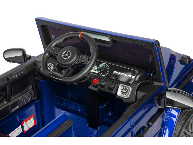 Детский електромобиль Caretero (Toyz) Mercedes Benz G63 AMG Navy, Фото 10