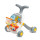 Ходунки-каталка ігровий розвиваючий столик 2 в 1 Caretero Spark