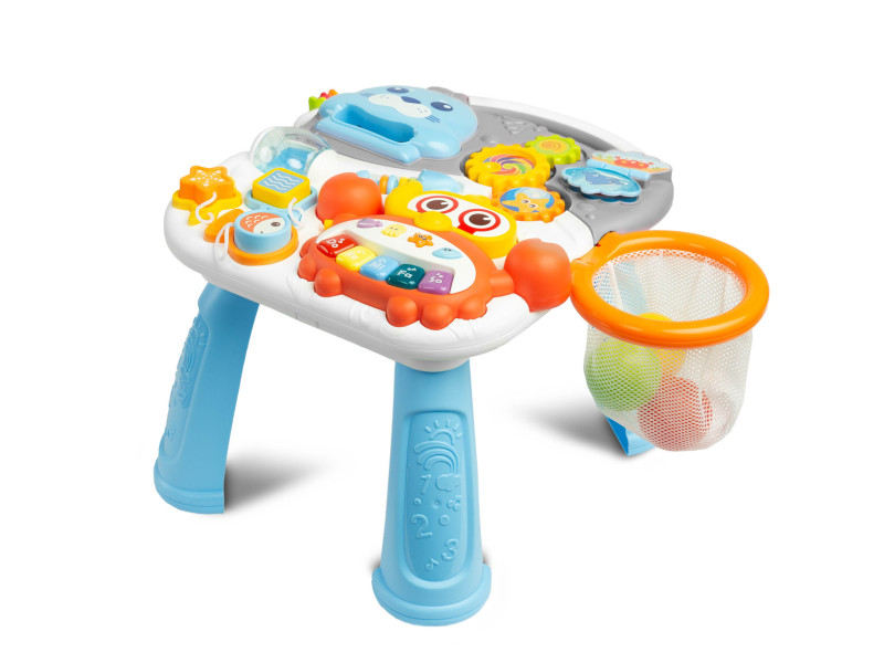 Ходунки-каталка ігровий розвиваючий столик 2 в 1 Caretero Spark, Фото 6