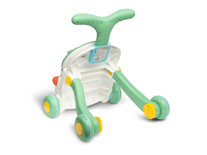 Ходунки-каталка ігровий розвиваючий столик 2 в 1 Caretero Spark, Фото 5