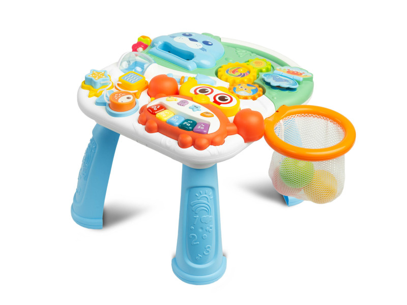 Ходунки-каталка ігровий розвиваючий столик 2 в 1 Caretero Spark, Фото 6