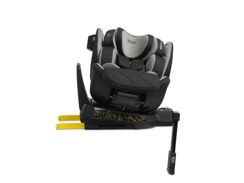 Автокрісло Caretero Turox I-SIZE Isofix (від 40 см до 150 см) Graphite, Фото 9