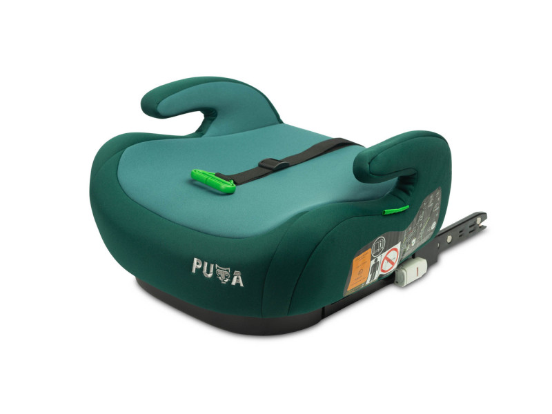 Автокрісло бустер Caretero Puma ISOFIX I-SIZE (125-150 см) Emerald, Фото 5