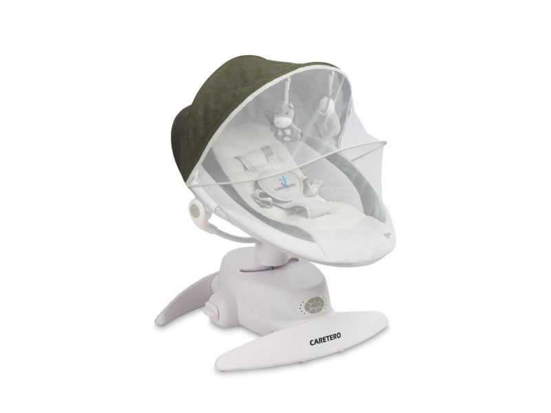 Детский шезлонг-качалка Caretero Opti Green, Фото 3