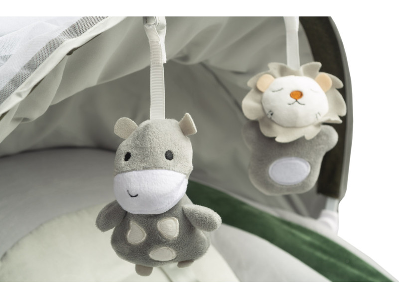 Детский шезлонг-качалка Caretero Opti Green, Фото 10