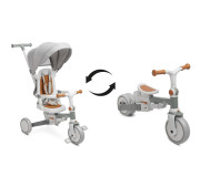 Дитячий триколісний велосипед Caretero (Toyz) Faro Grey
