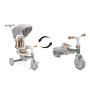 Дитячий триколісний велосипед Caretero (Toyz) Faro Grey