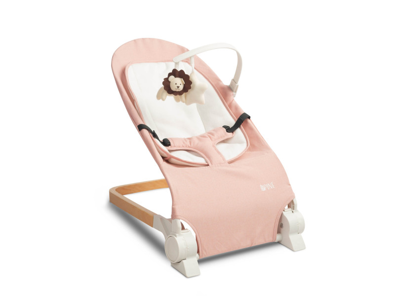Дитяче крісло шезлонг Caretero Pine Pink, Фото 1