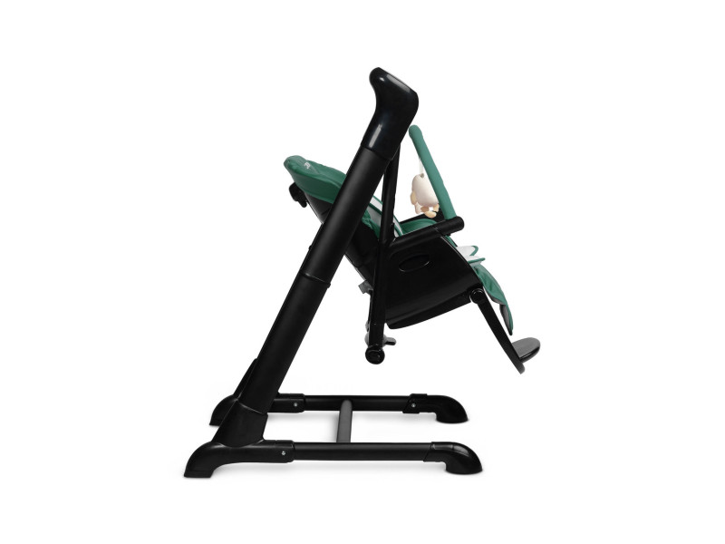 Стільчик для годування + гойдалка 2 в 1 Caretero Indigo Black Green, Фото 8