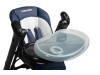 Стільчик для годування + гойдалка 2 в 1 Caretero Indigo Black Navy, Фото 21