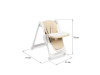 Стільчик для годування Caretero Megalo Beige, Фото 19