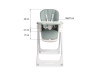 Стільчик для годування Caretero Megalo Mint, Фото 16
