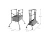 Столик для пеленання з ванночкою Kinderkraft Bubbly Grey (KABUBB00GRY0000), Фото 22
