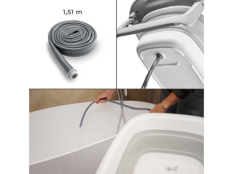 Столик для пеленання з ванночкою Kinderkraft Bubbly Grey (KABUBB00GRY0000), Фото 12