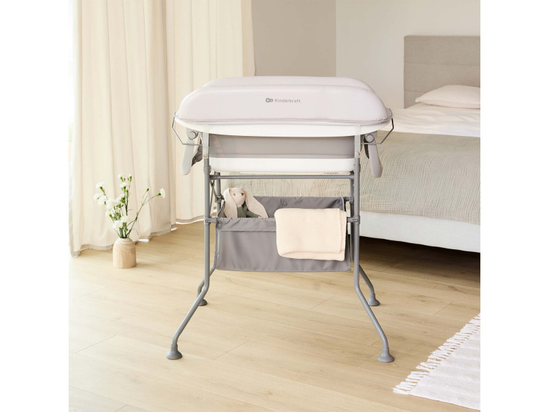 Столик для пеленання з ванночкою Kinderkraft Bubbly Grey (KABUBB00GRY0000), Фото 13