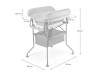Столик для пеленання з ванночкою Kinderkraft Bubbly Grey (KABUBB00GRY0000), Фото 19