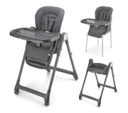 Стульчик для кормления Kinderkraft Tulo Grey (KHTULO00GRY0000)