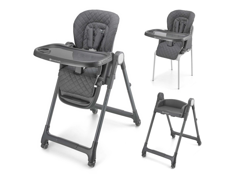 Стільчик для годування Kinderkraft Tulo Grey (KHTULO00GRY0000), Фото 1
