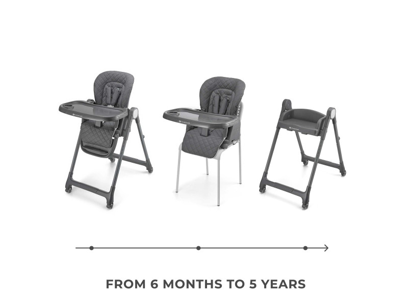 Стільчик для годування Kinderkraft Tulo Grey (KHTULO00GRY0000), Фото 5