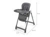 Стільчик для годування Kinderkraft Tulo Grey (KHTULO00GRY0000), Фото 15