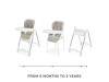 Стільчик для годування Kinderkraft Tulo Beige (KHTULO00BEG0000), Фото 14