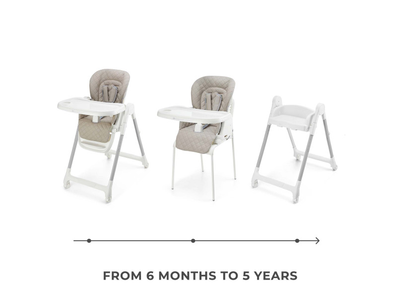 Стільчик для годування Kinderkraft Tulo Beige (KHTULO00BEG0000), Фото 5