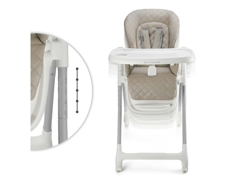 Стільчик для годування Kinderkraft Tulo Beige (KHTULO00BEG0000), Фото 8