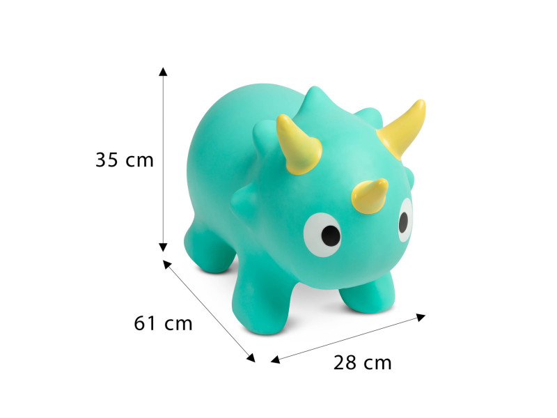 Детский прыгун резиновый Toyz (Caretero) Dinu Blue, Фото 9