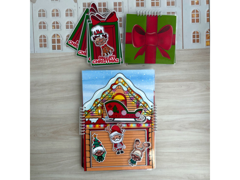 Альбом на липучках «Тока Бока Merry Christmas», Фото 3
