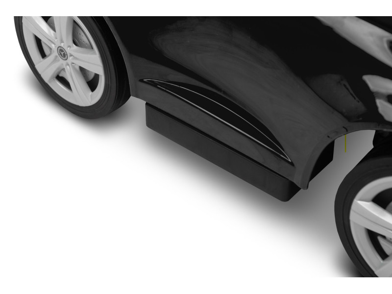 Машинка для катання Caretero (Toyz) Mercedes C-CLASS з батьківською ручкою Black, Фото 10