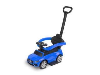 Машинка для катання Caretero (Toyz) Mercedes C-CLASS з батьківською ручкою Blue