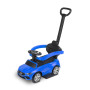 Машинка для катання Caretero (Toyz) Mercedes C-CLASS з батьківською ручкою Blue