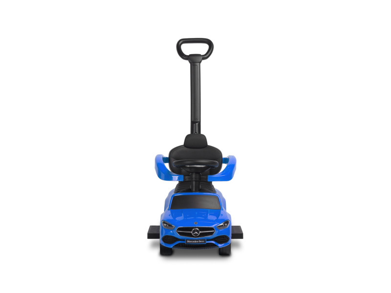 Машинка для катання Caretero (Toyz) Mercedes C-CLASS з батьківською ручкою Blue, Фото 4