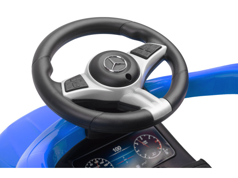 Машинка для катання Caretero (Toyz) Mercedes C-CLASS з батьківською ручкою Blue, Фото 9