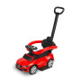 Машинка для катання Caretero (Toyz) Mercedes C-CLASS з батьківською ручкою Red