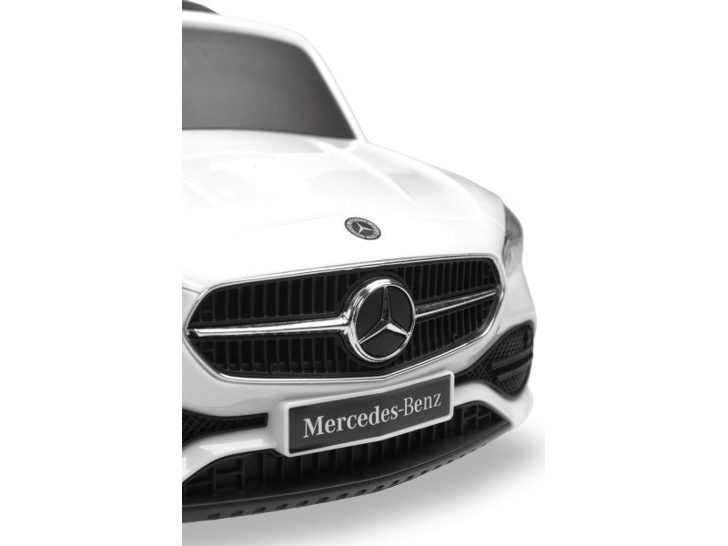 Машинка для катання Caretero (Toyz) Mercedes C-CLASS з батьківською ручкою White, Фото 9