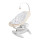 Дитячий шезлонг-гойдалка 2 в 1 Caretero Noco Beige