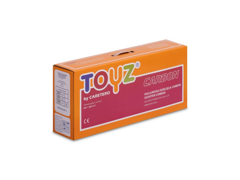 Самокат трехколесный Caretero (Toyz) Carbon Pink, Фото 11