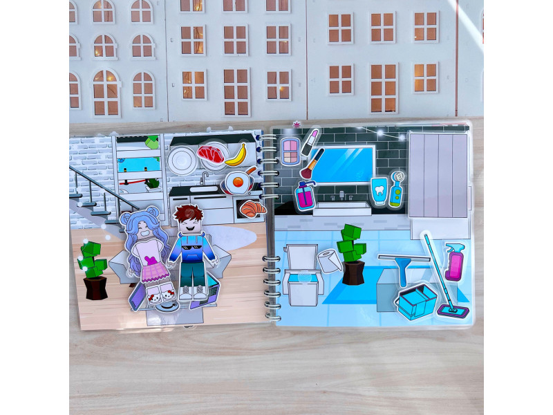 Альбом на липучках Roblox Brookhaven, Фото 3